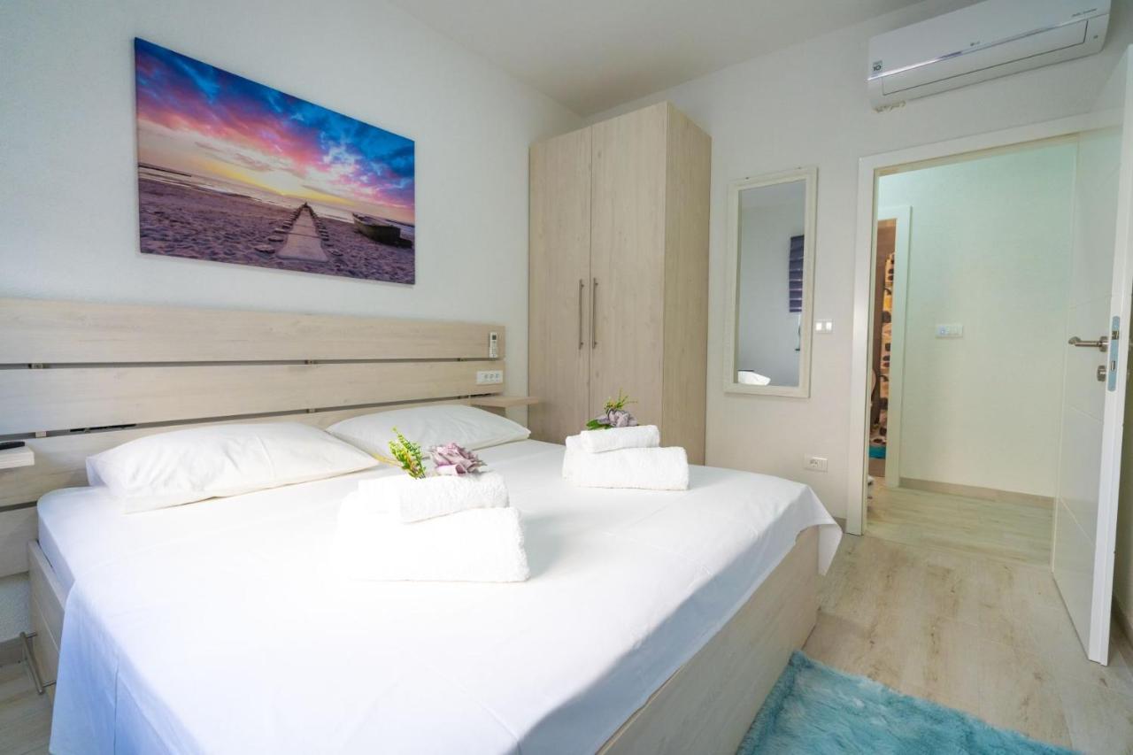 Seaview Relaxation Apartman Podstrana Kültér fotó