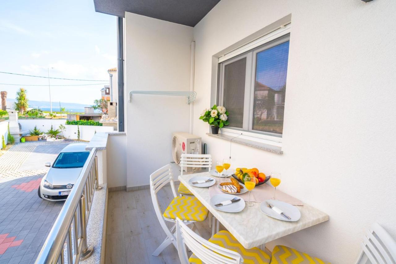 Seaview Relaxation Apartman Podstrana Kültér fotó